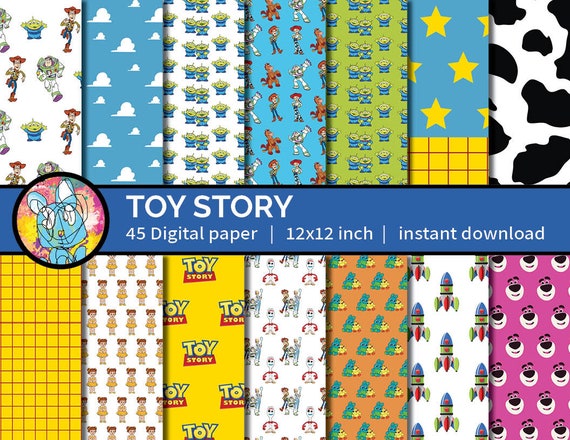 toy story scrapbook paper