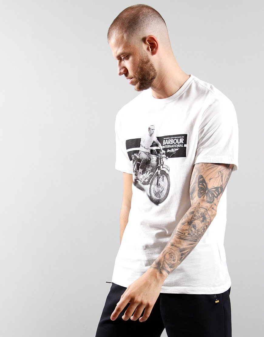 barbour steve mcqueen t shirt