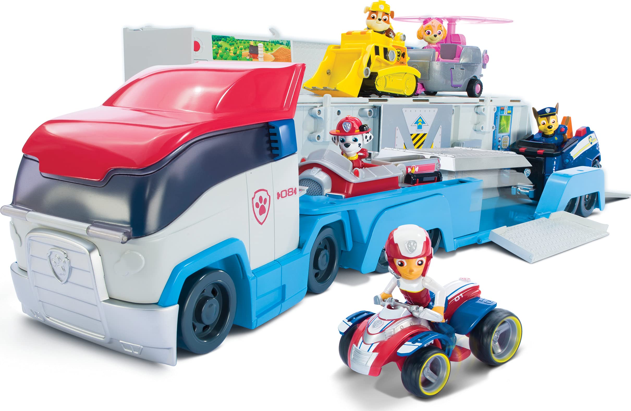 paw patrol paw patroller truck