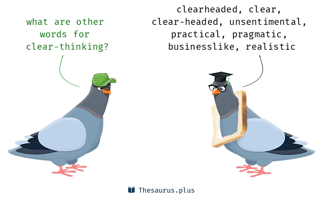 clear thinking synonym