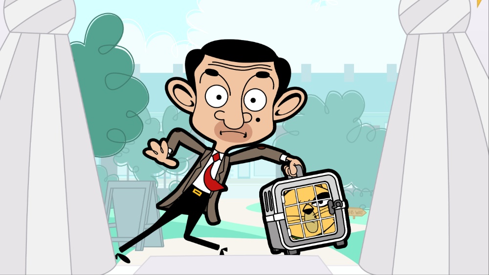 mr bean cartoon animated