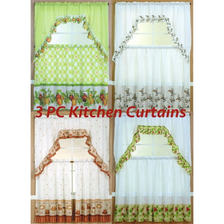 walmart valances for kitchen