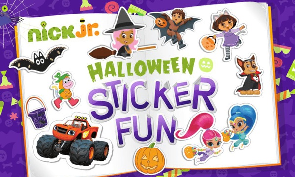 nick jr sticker pictures