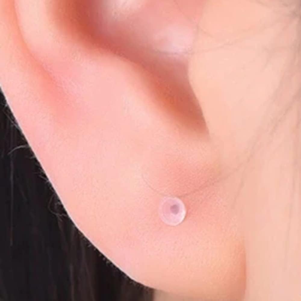 ear piercing clear stud