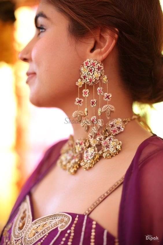 earrings for girls wedding