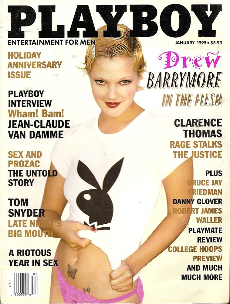 drew barrymore playboy photos