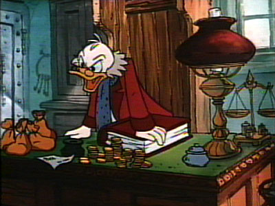 ebenezer scrooge donald duck