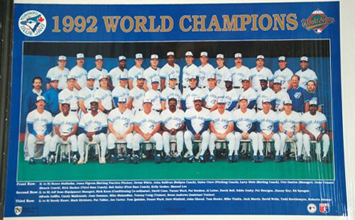 1992 blue jays roster world series