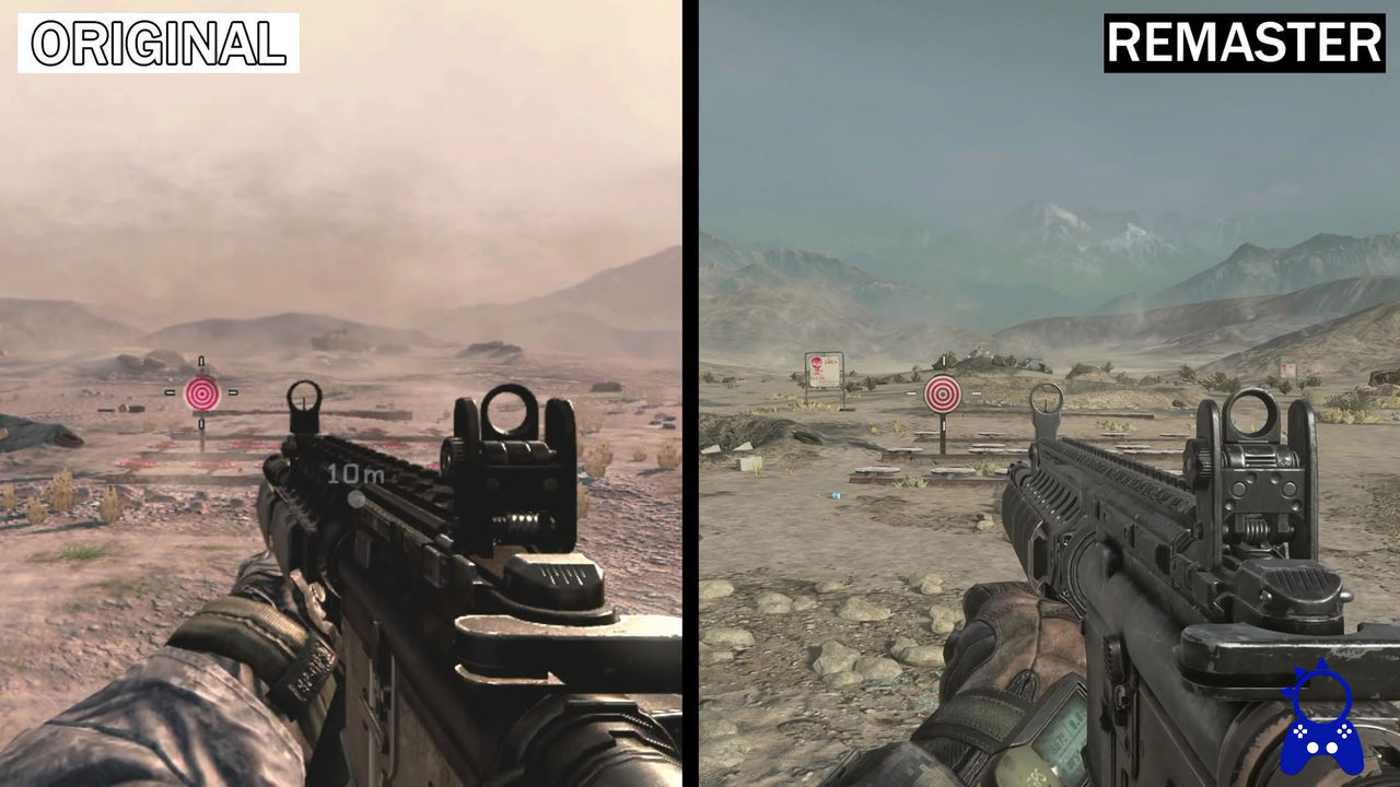 modern warfare vs remastered