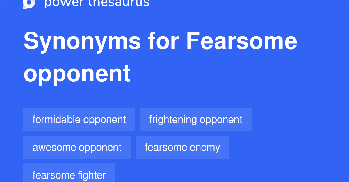 fearful synonym