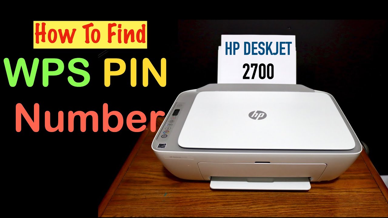 hp printer wps pin