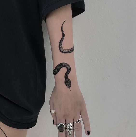 tatuaje serpiente