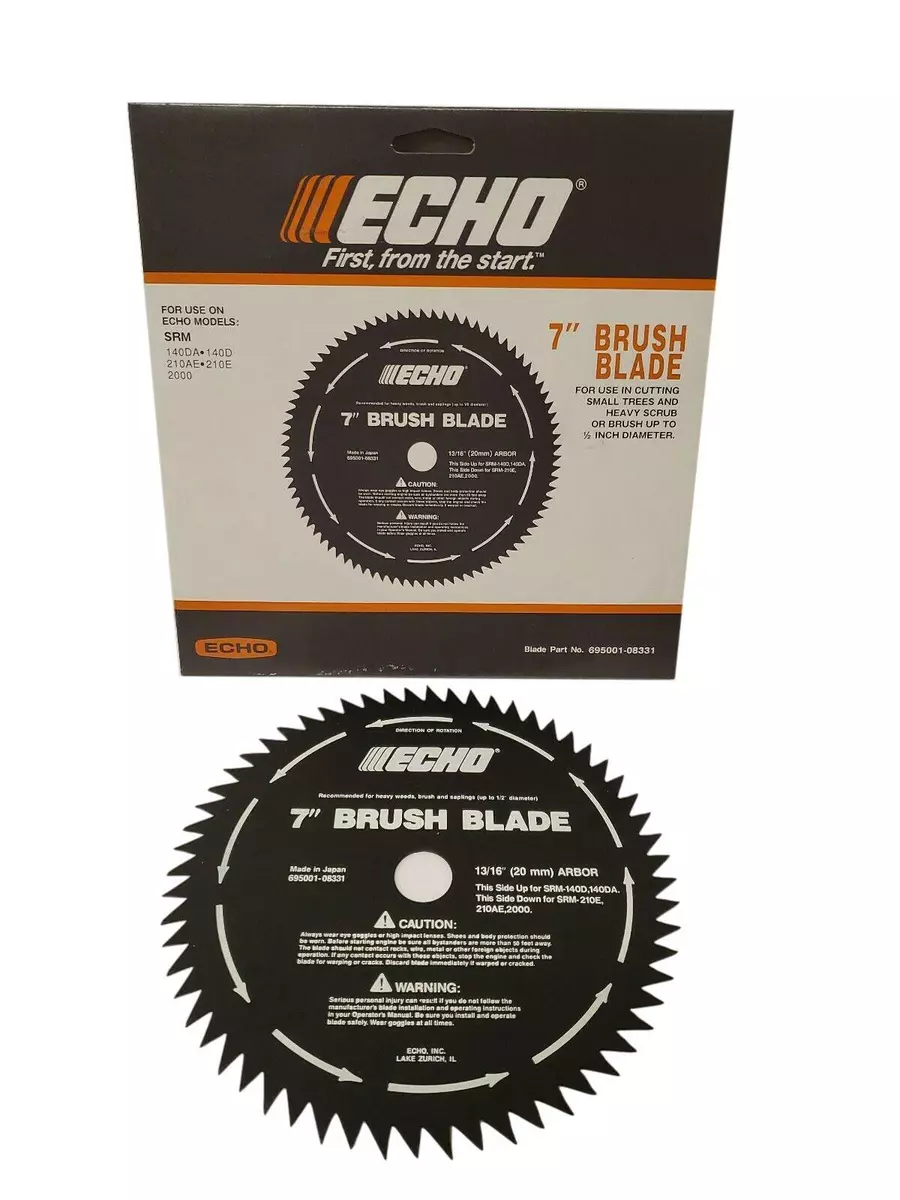 echo brush cutting blade