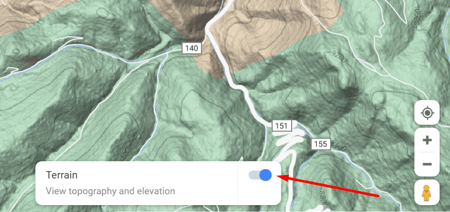 google maps altitude