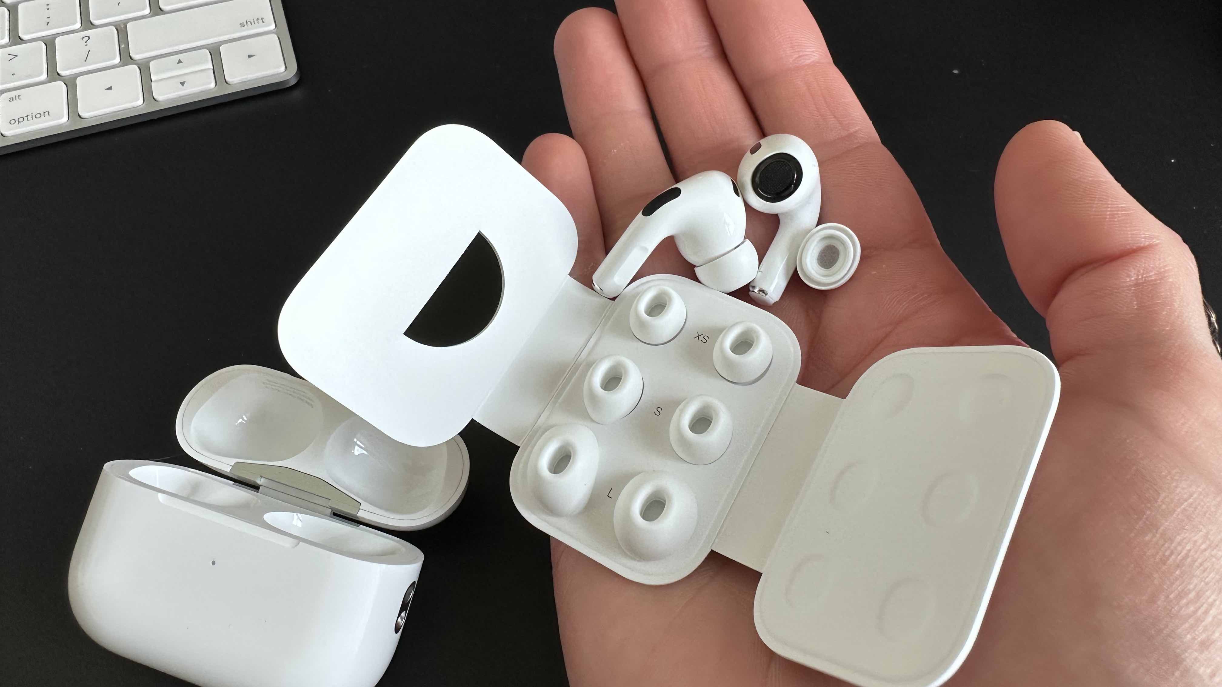 how to change airpod pro rubber