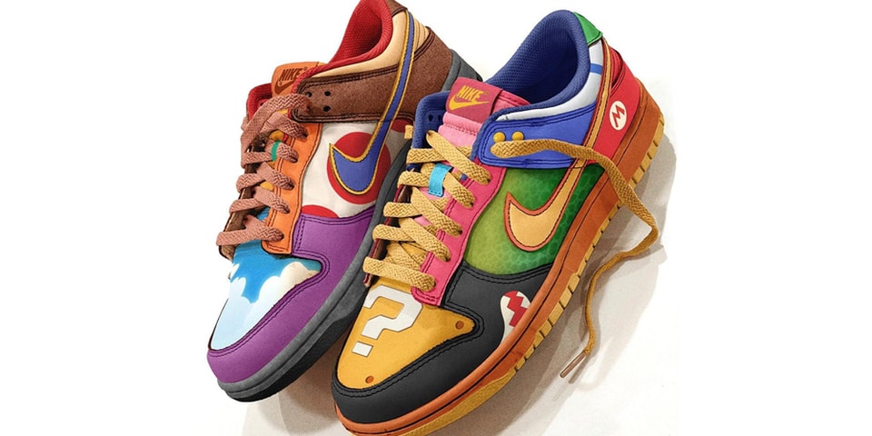 mario concept dunks