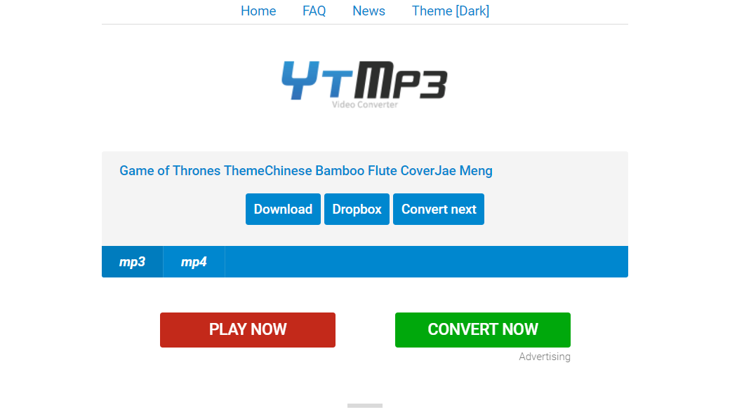 youtube mp3 player converter