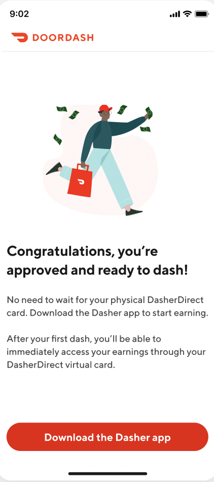 doordash dasher login