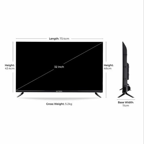 32 inch tv height from floor