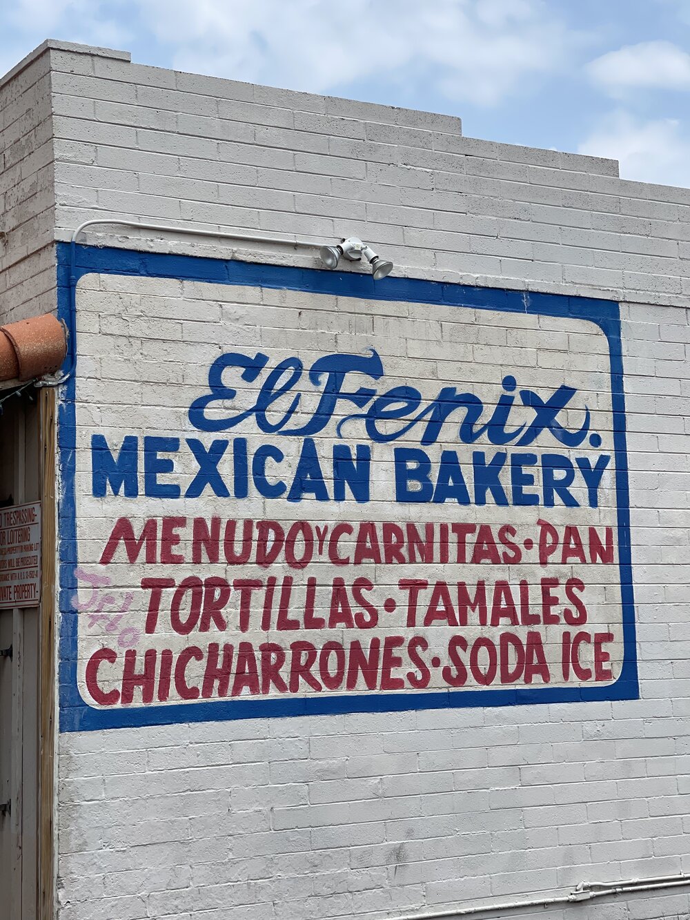 el fenix bakery menu