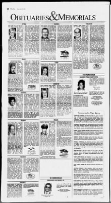 el paso times obituaries complete listings