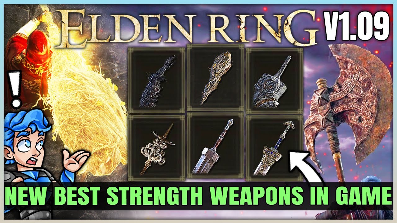 elden ring best strength weapon