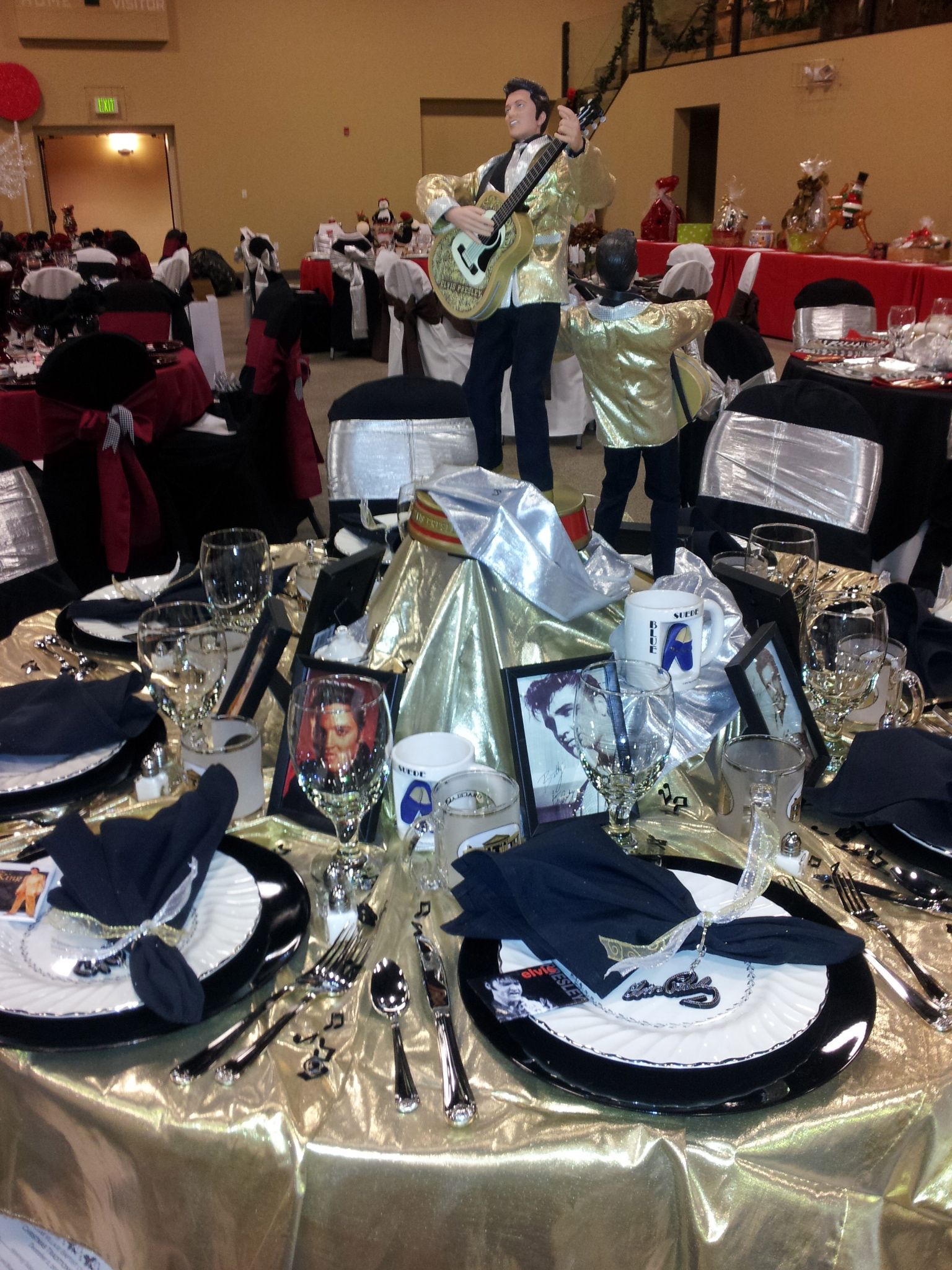 elvis presley party decorations