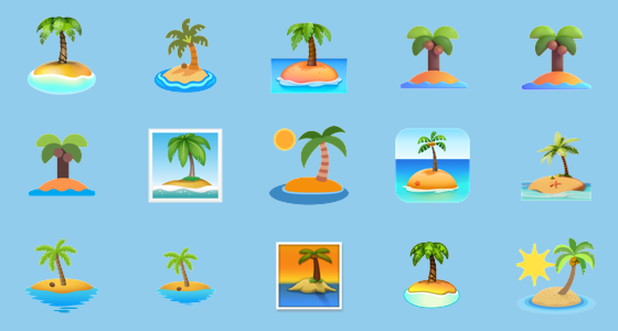 emoji island