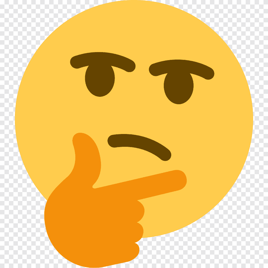 emojis pensando png