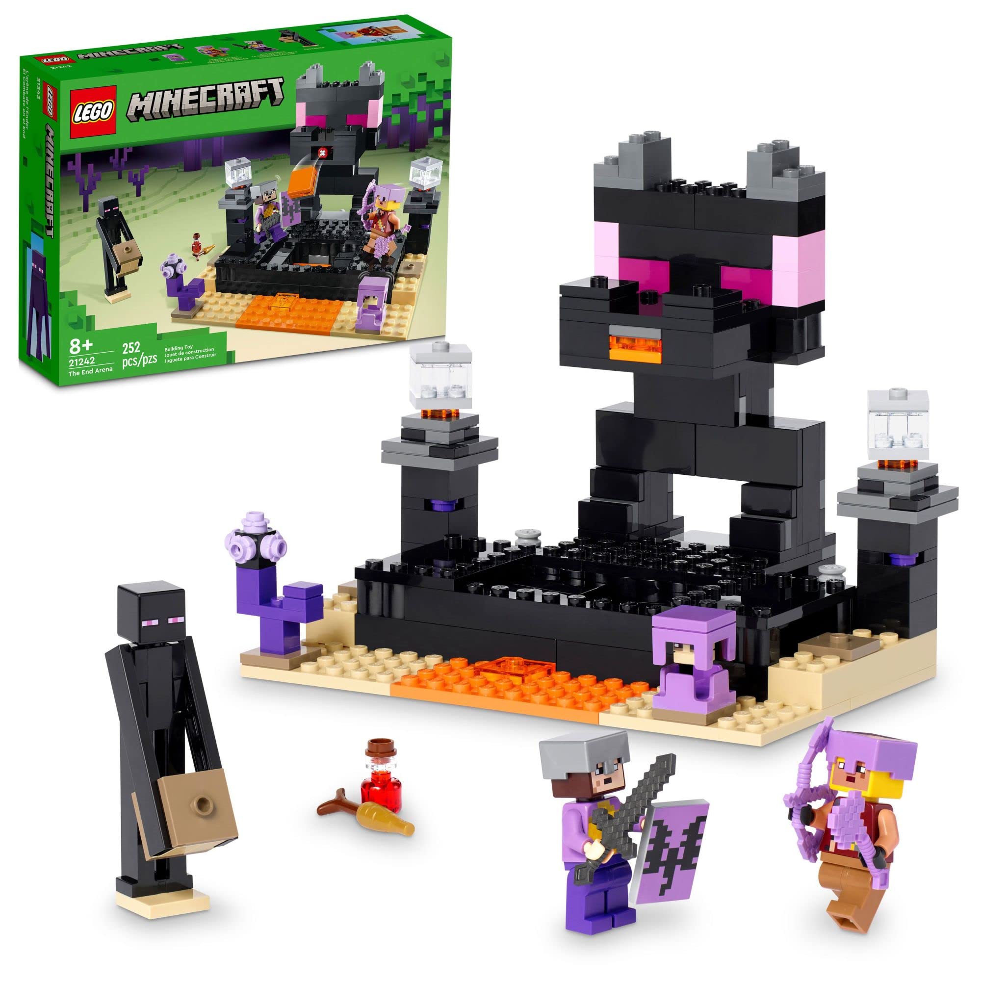 enderman minecraft lego