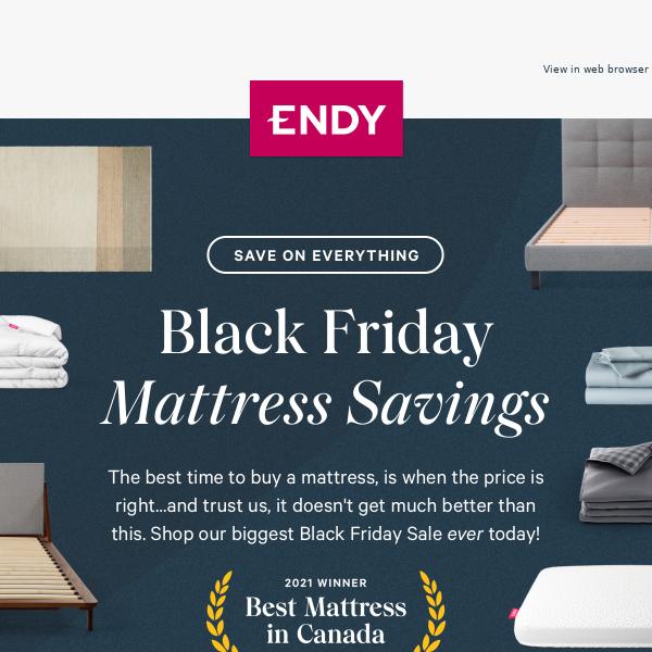 endy black friday sale