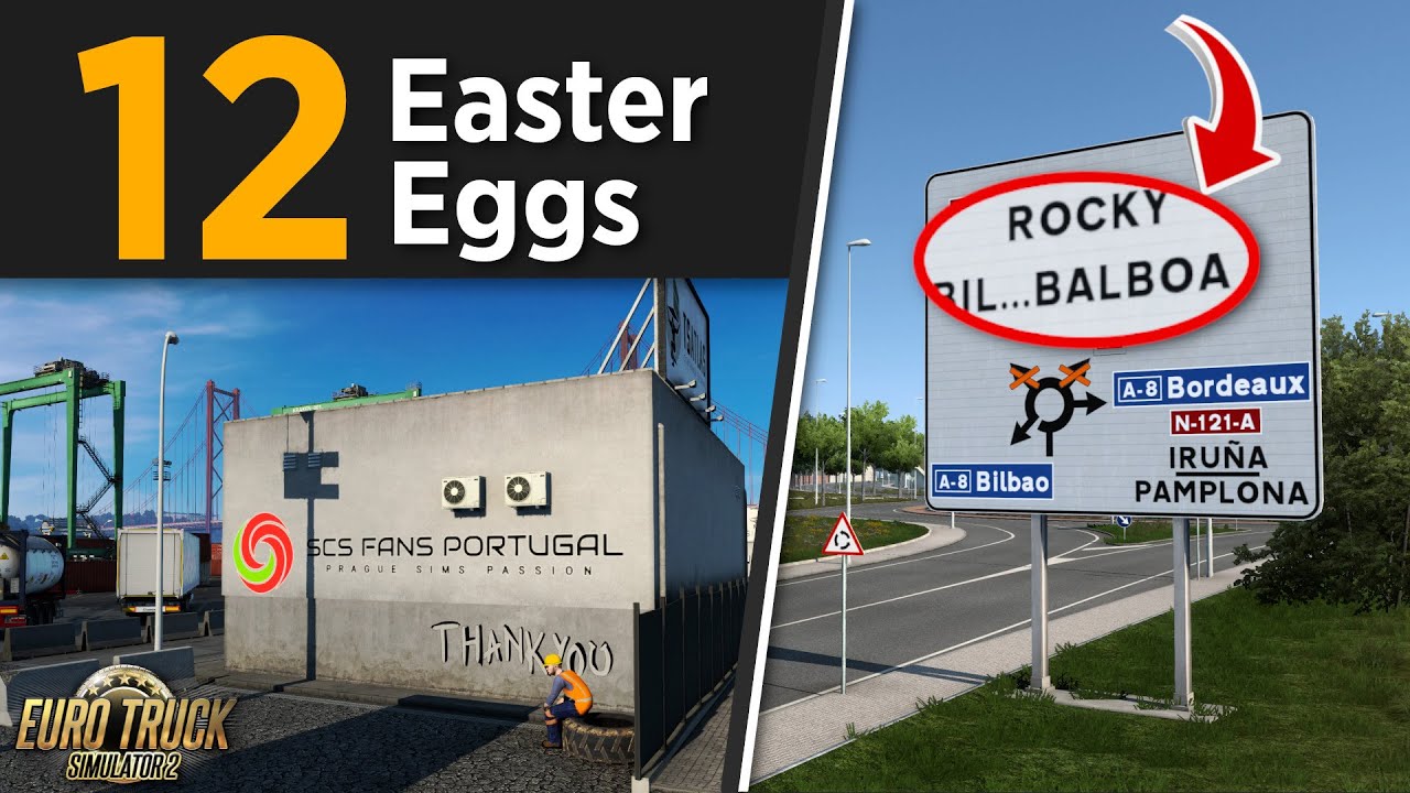 euro truck simulator 2 easter eggs