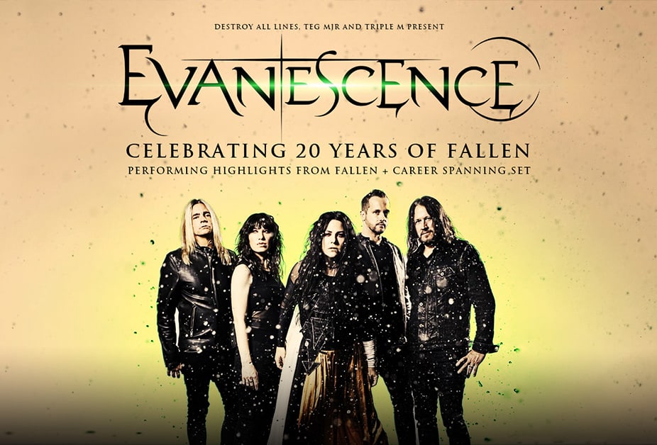 evanescence tour australia 2023