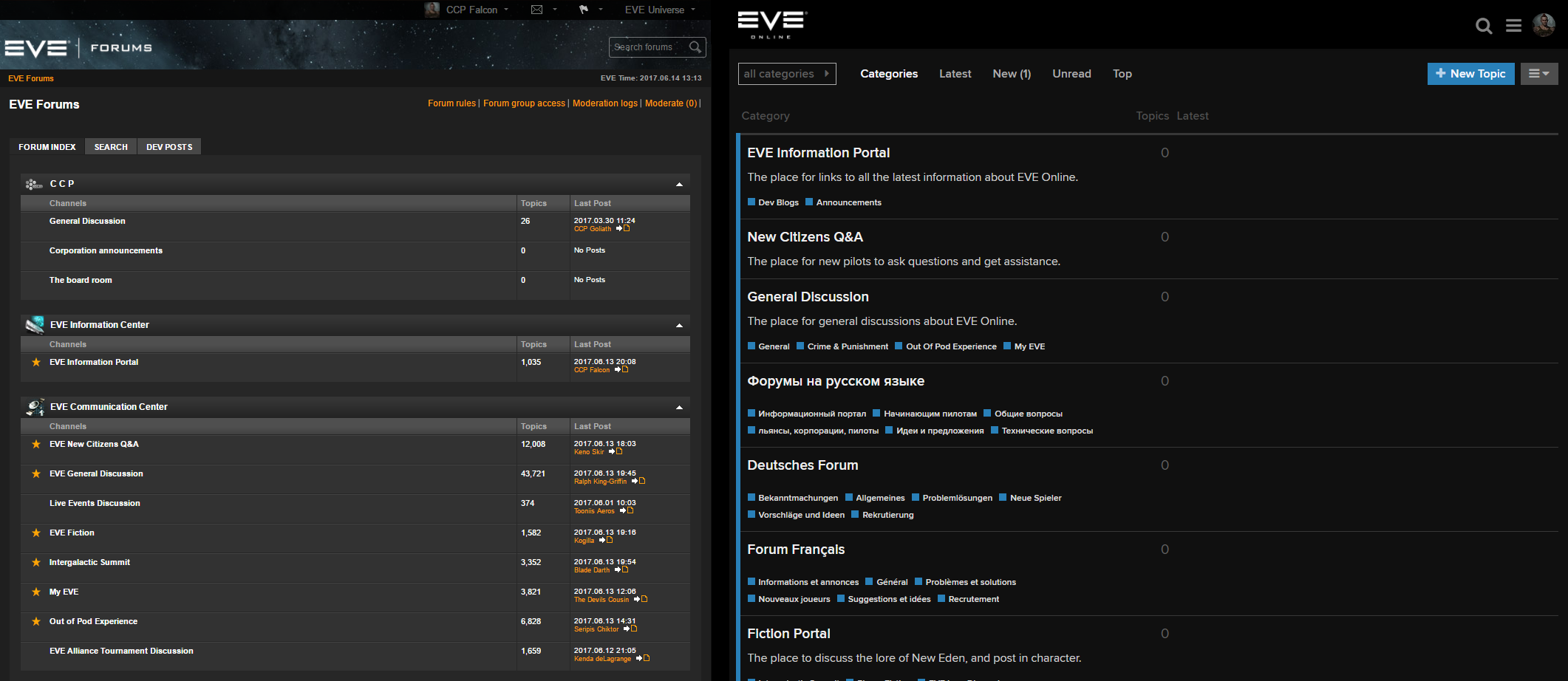 eve online forums