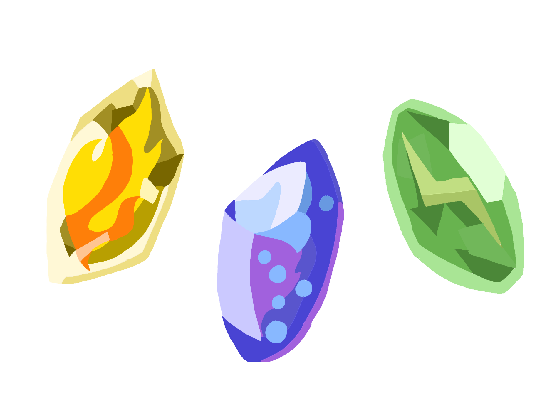 evolution stones