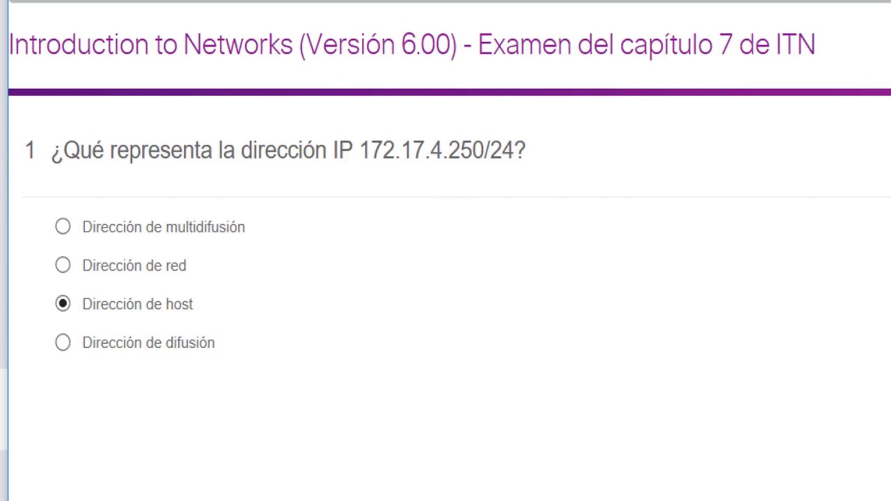 examen capitulo 7 cisco version 6.0