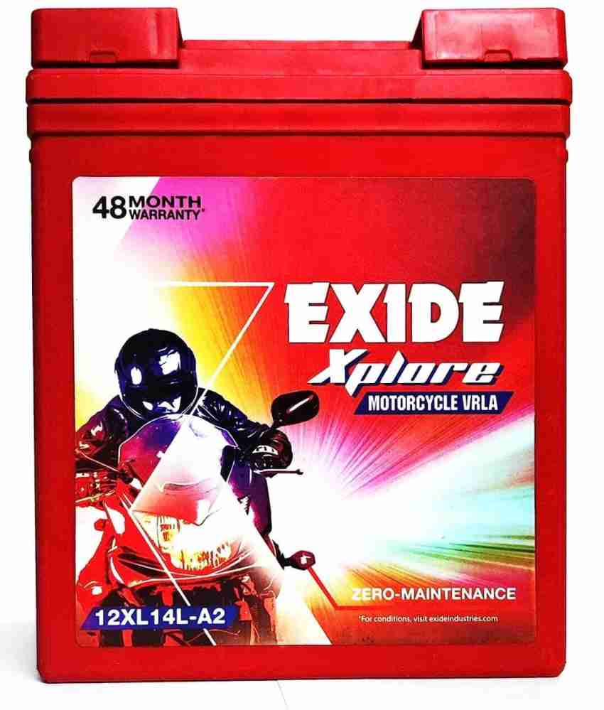 exide 14 lb battery price