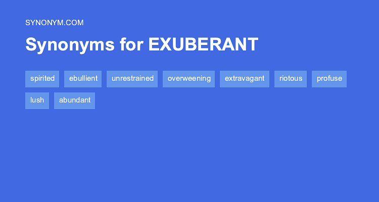 exuberant antonym