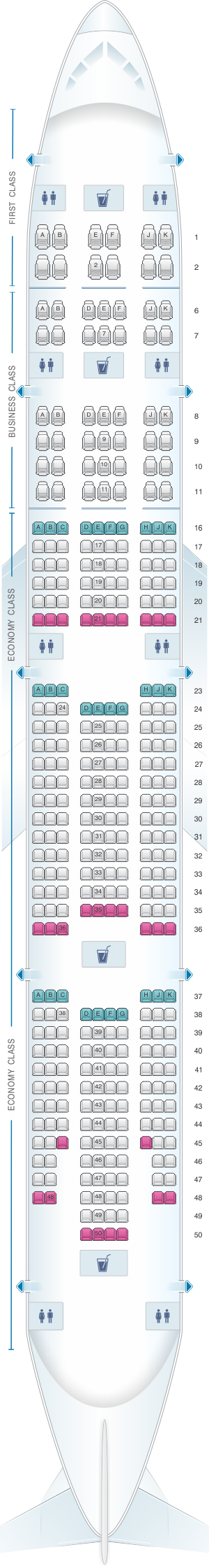 emirates seating plan