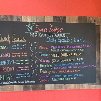 san diego mexican restaurant locust grove menu