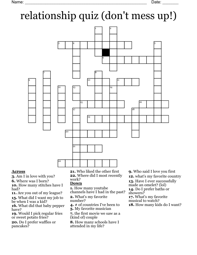 mess up crossword