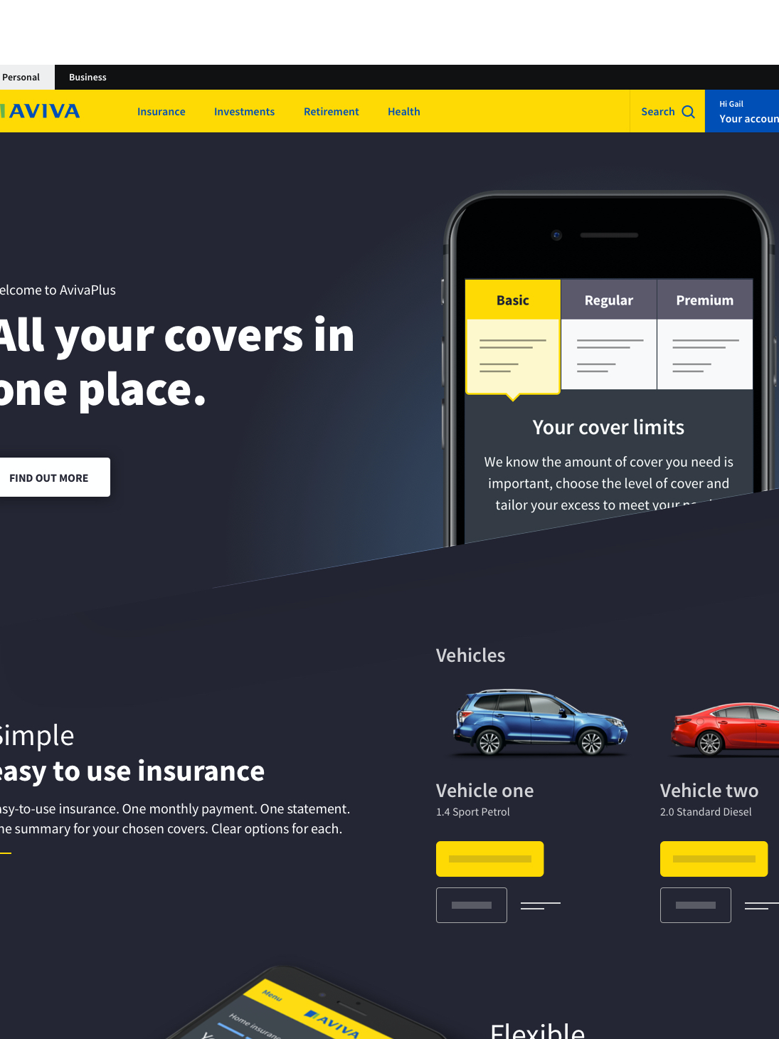 avivaplus car insurance