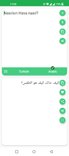 ترجمه تركية