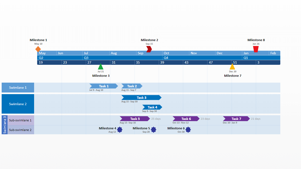 powerpoint time plan template