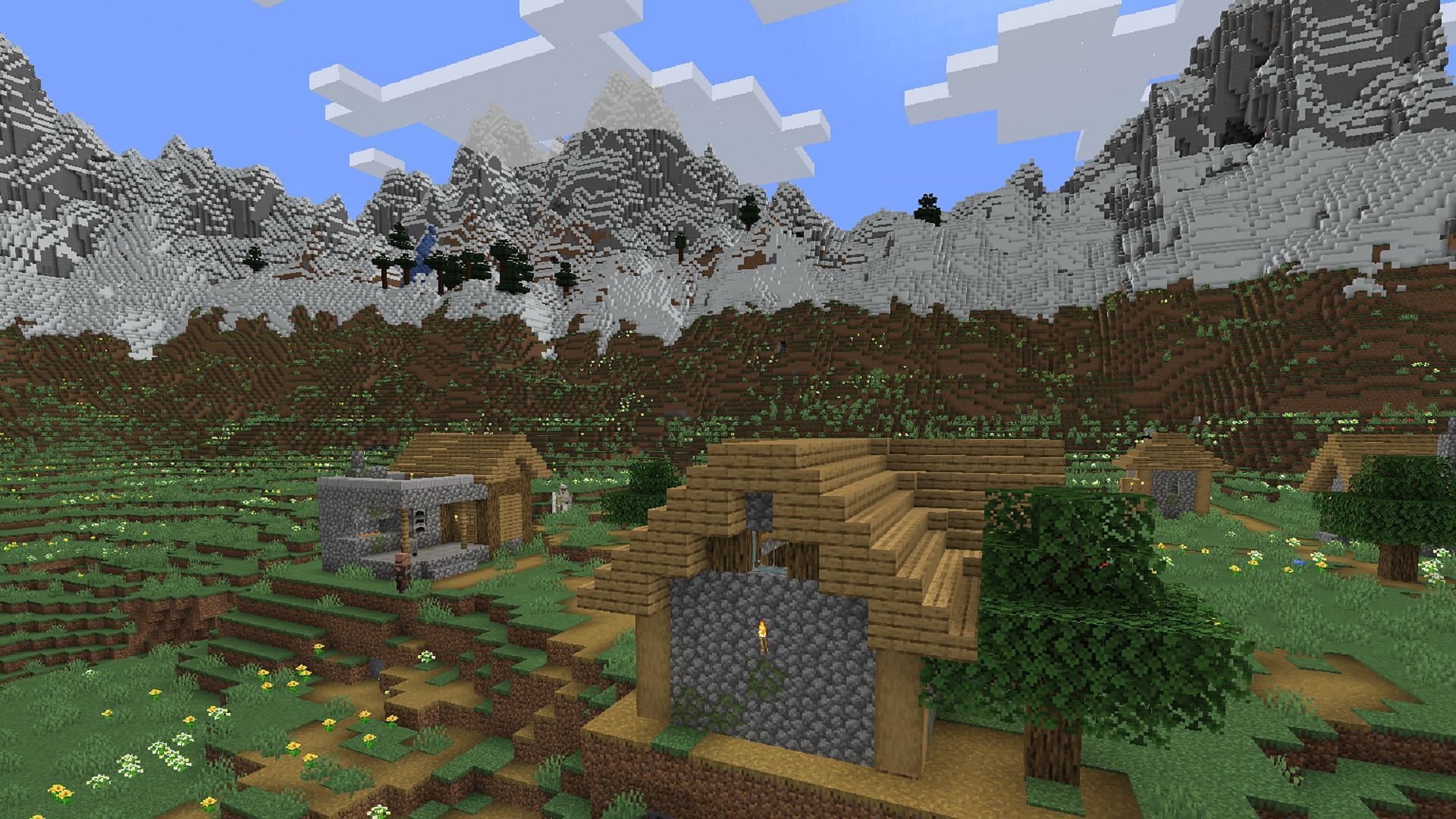 seed village minecraft 1.20