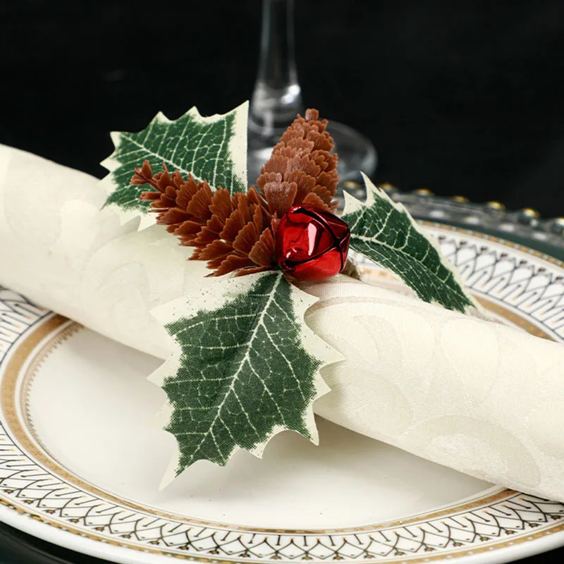 xmas napkin rings