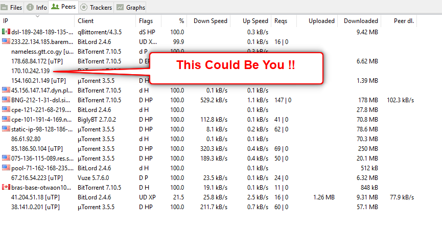 update torrent trackers