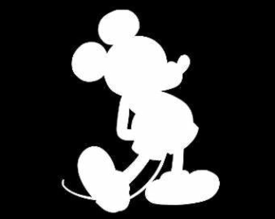 mickey mouse silhouette