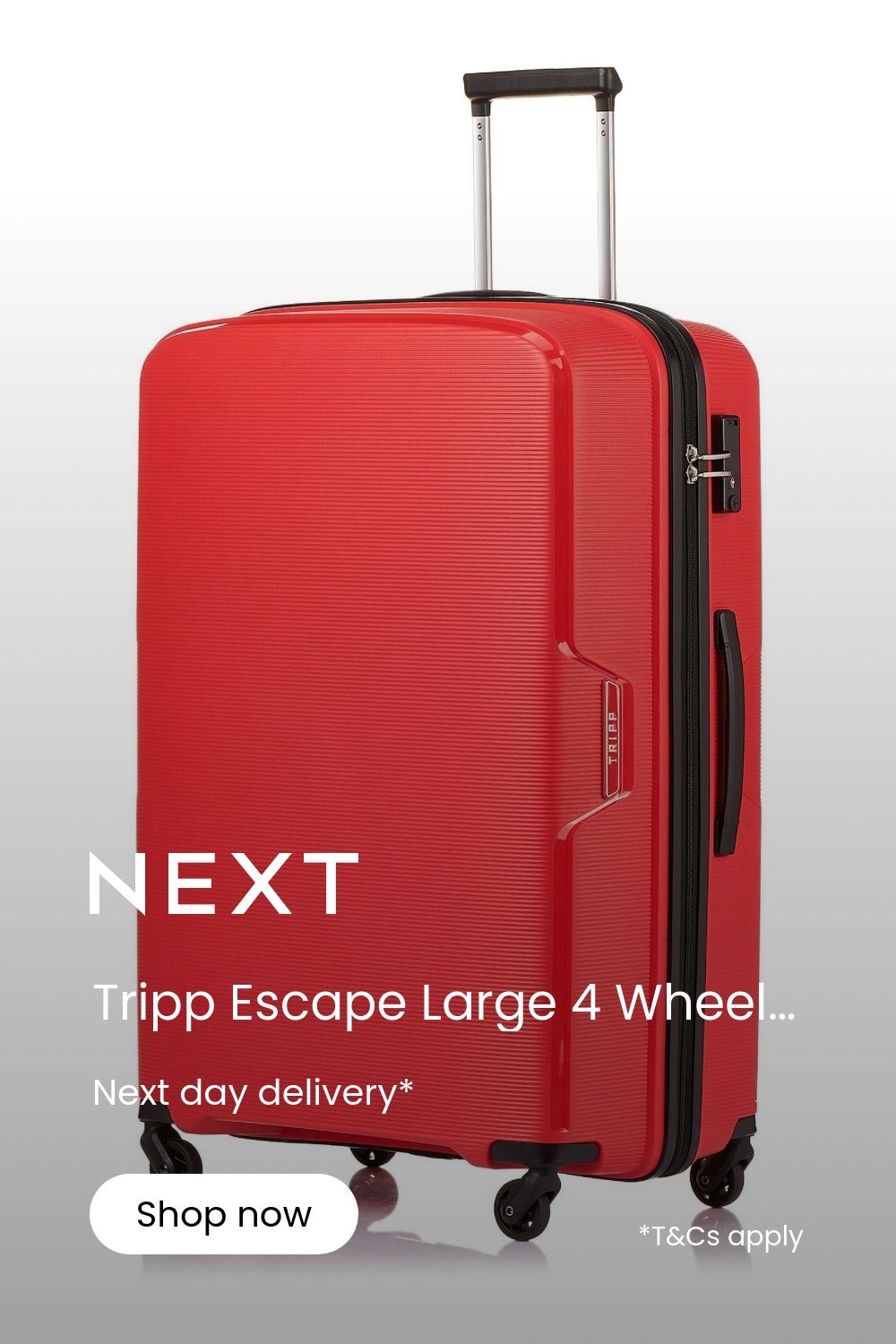 tripp lightweight suitcases