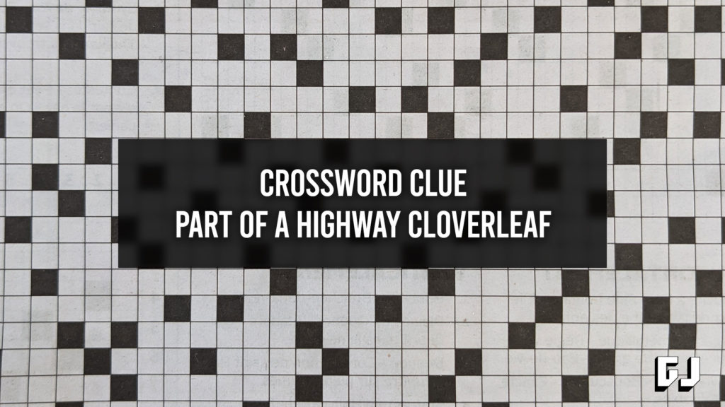 cloverleaf part crossword